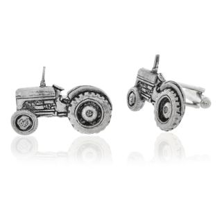 Tractor Cufflinks by  Harry Smith Pewter